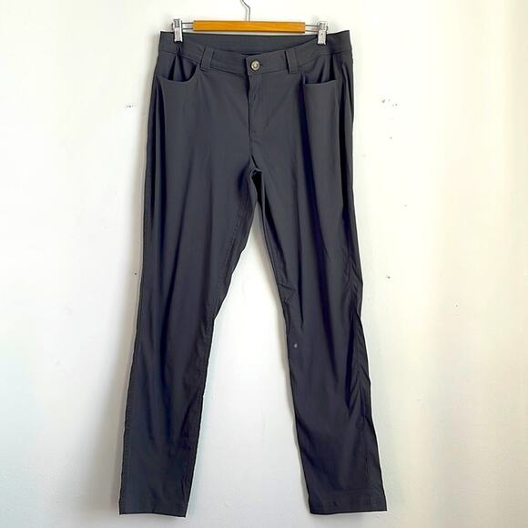Eddie Bauer quick dry athletic hiking straight leg trouser pants sz 12 - Picture 1 of 7